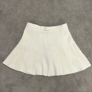 ZARA Sherpa Skirt!